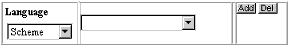 Repeatable field with scheme and drop-down list